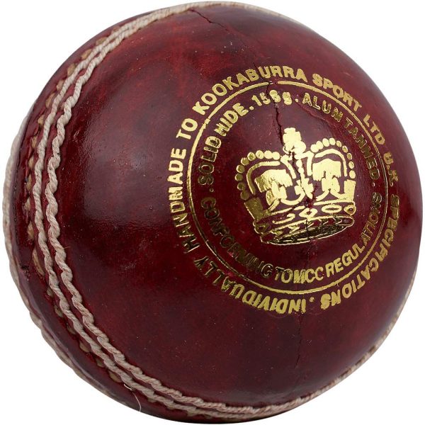 Kookaburra Red Test Ball - Image 2