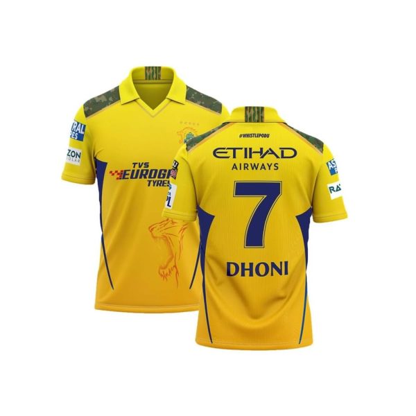 CSK Official Match Jersey – 2024 Edition - Image 2